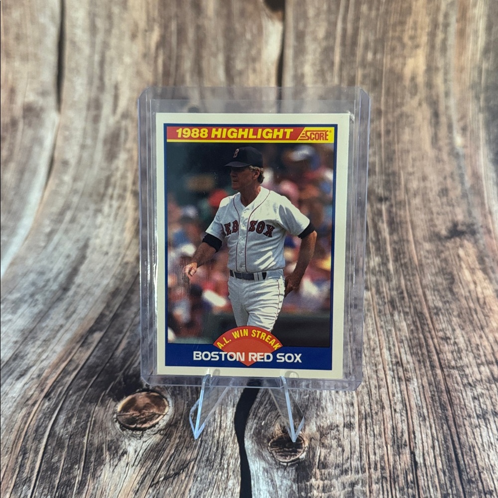 Vintage 1988 Boston Red Sox Baseball Card #660 Item #ME5143